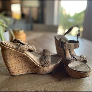 Mia Cristina Wedge Sandal 7 1/2